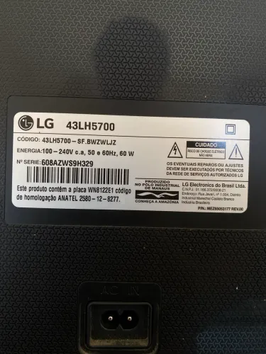 TV SMART 43 polegadas ( Tela trincada)