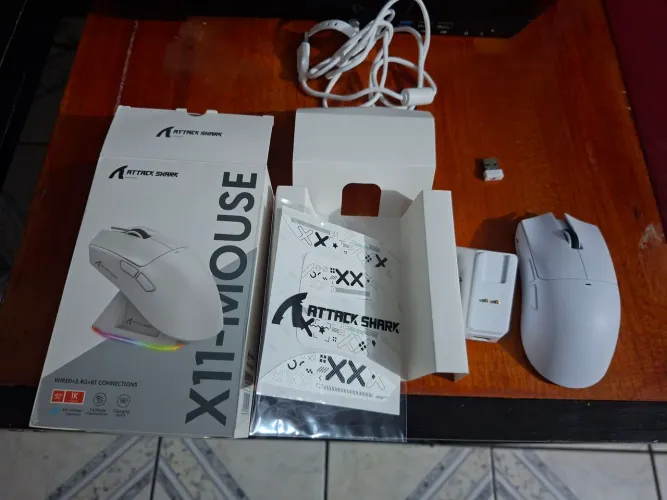 Mouse Gamer Attack Shark X11 -