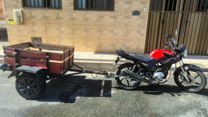 Ybr Factor k1 125+carrocinha