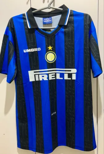 CAMISA RETRÔ INTERNAZIONALE MILAN 1997/98