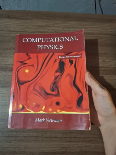 Computational Physics do Mark Newman. Livro de Física, Matemática, Engenharia, Programação