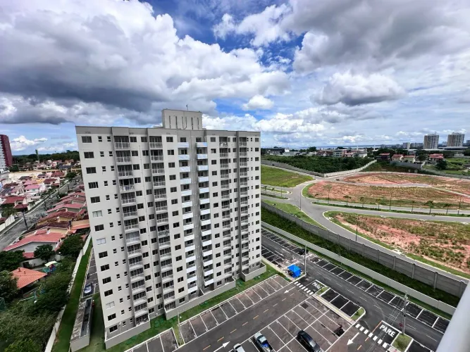 Estilo Ponta Negra - Apartamento 2 Quartos Sendo 1 Suíte, 14º Andar, Vista Espetacular