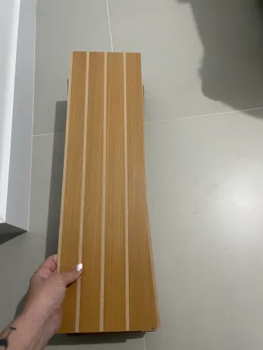 Ripado mdf para cabeceira - 24 placas 15x53cm
