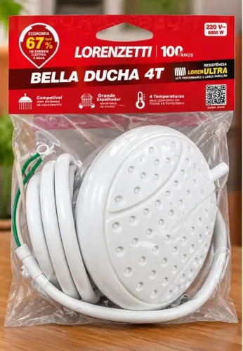 ? Chuveiro Lorenzetti Bella Ducha 4T - 220V