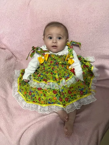 Vestido junino bebê 