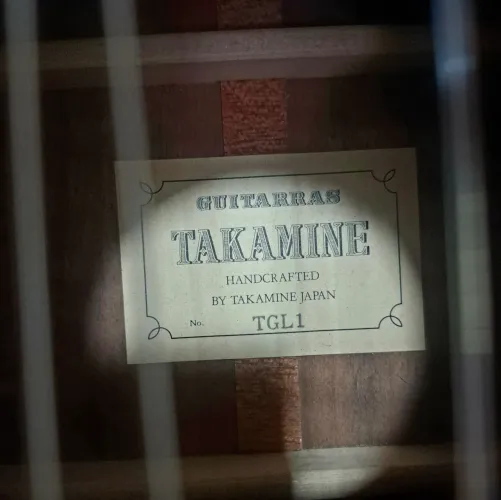 ***RARIDADE*** Violão Takamine TGL1 Clássico, Japão, 1998, com case rígida