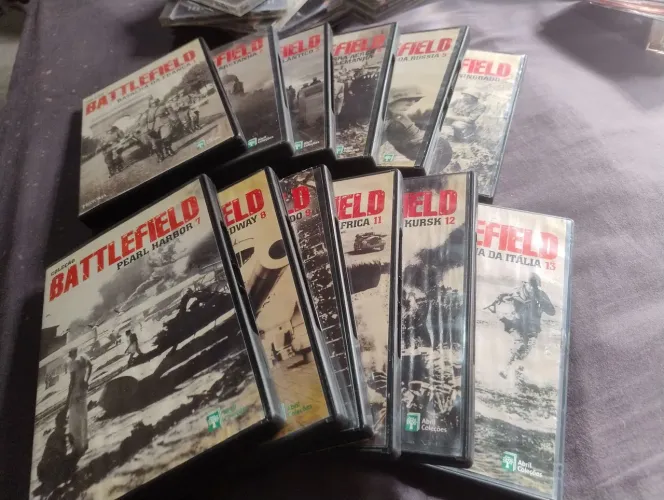 Dvds coleção Battlefield. Documentário 2ª Guerra Mundial