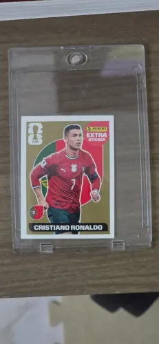 Figurinha Gold Cristiano Ronaldo