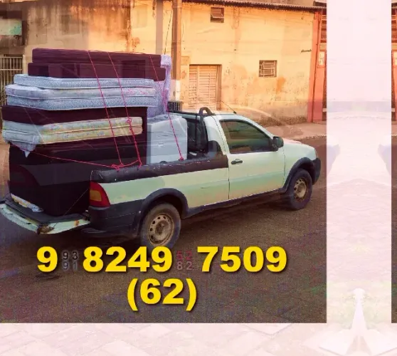 frete em itatiaia|go|novo|sw|câmpo limpo|veiga! agende já!