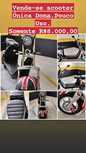 Scooter Elétrica SEMI NOVA 2024