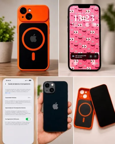 iPhone 13 preto 128 gb