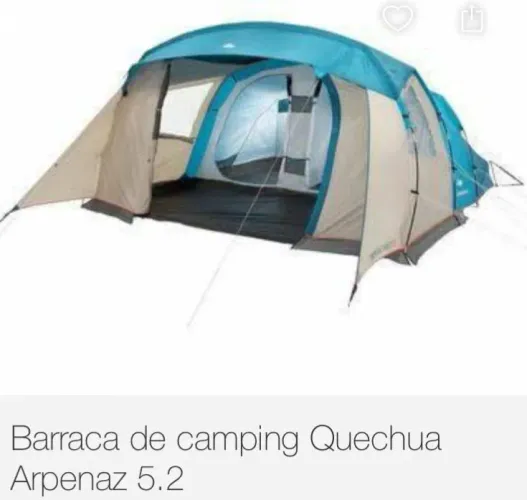 Barraca de camping arpenaz 5.2 Quechua