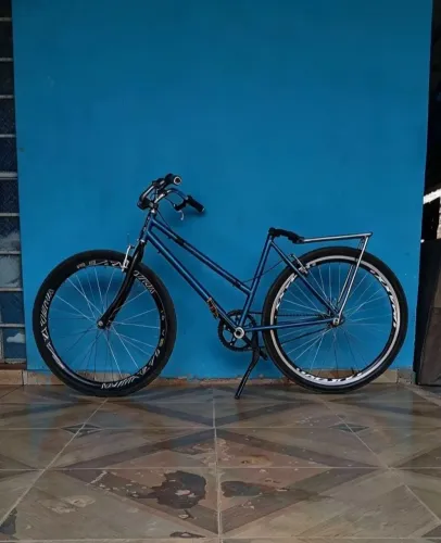 Bicicleta azul