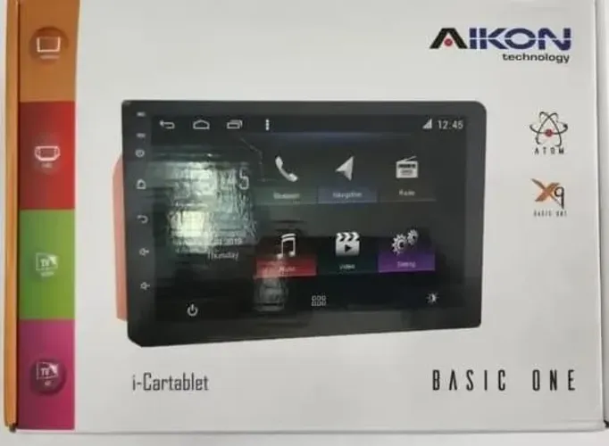 Multimídia Android 8.1 Aikon Basic One X094116 9 pol. USB