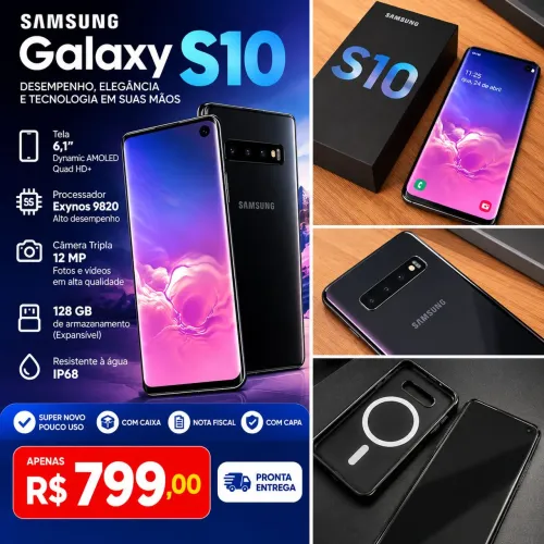 ABAIXOU! CELULAR SAMSUNG GALAXY S10