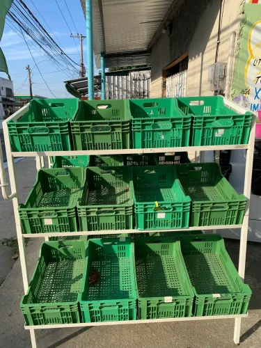 Expositor de frutas e legumes