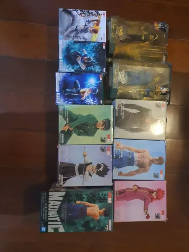 Yu yu hakusho banpresto e jakks todos originais yusuke kurama hiei kuwabara