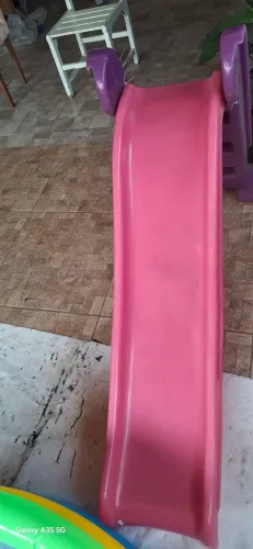 Escorregador Infantil Rosa