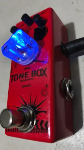 PEDAL BOOSTER TONE BOX - 3X SEM JUROS NOS CARTÕES 