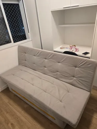 Sofá Cama com Baú