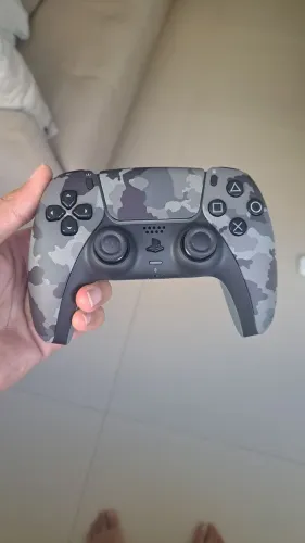 Dualsense gray camuflage