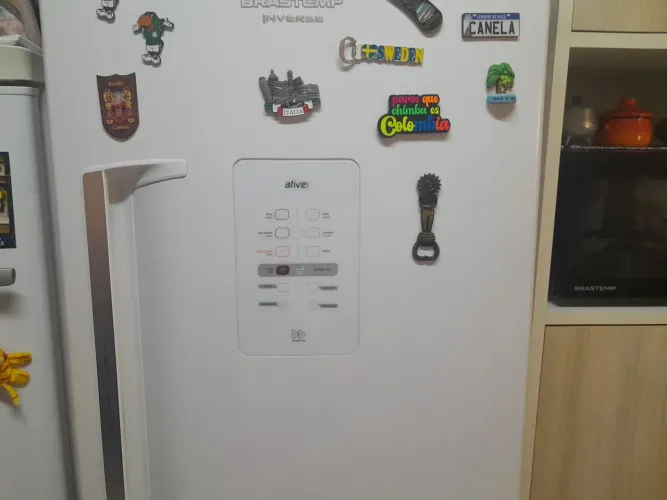 Geladeira Brastemp frost freezer 450 lts branca 220v