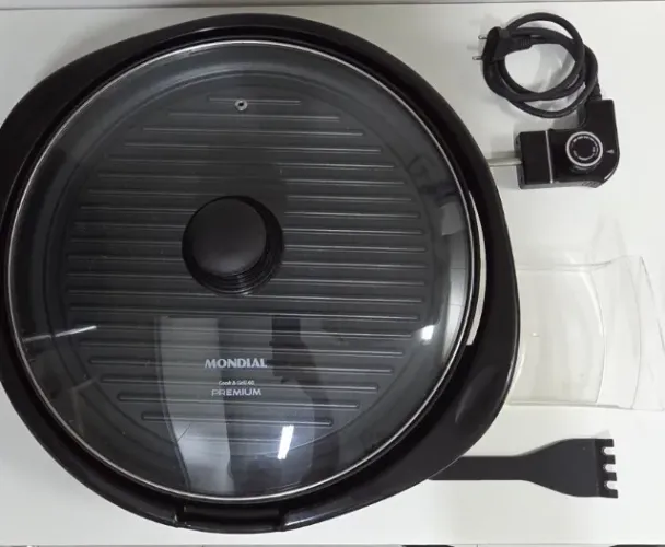 Grill Mondial Cook & Grill 40 Premium, sem uso, zerado