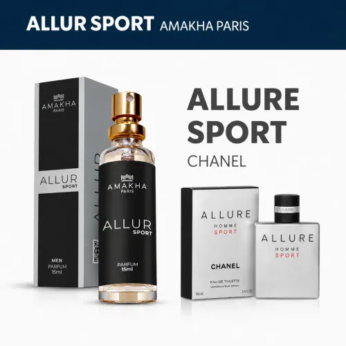 Perfume Importado Allur Sport 15ml Amakha Paris