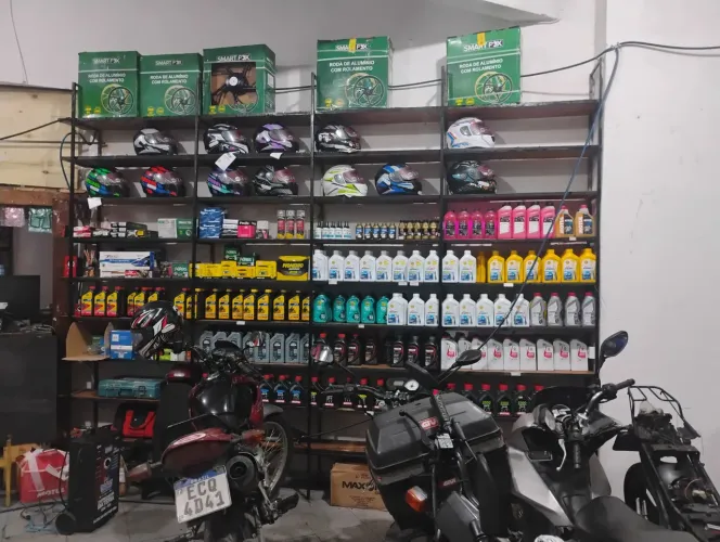 Passo o ponto de moto pecas centro de São Vicente
