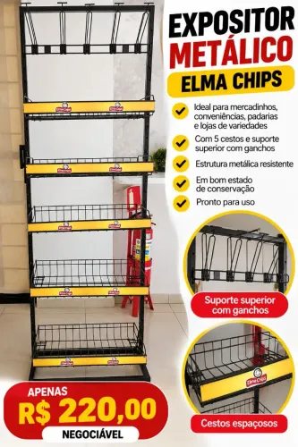 Expositor metálico