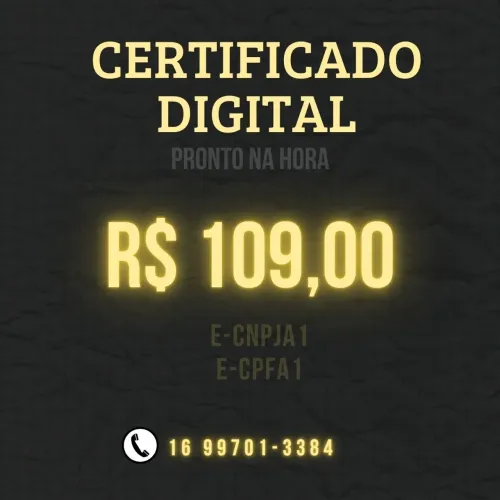 Certificado Digital e-CNPJ A1 - Pessoa Jurídica