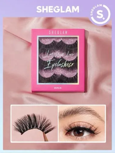 Kit cílios postiços sheglam