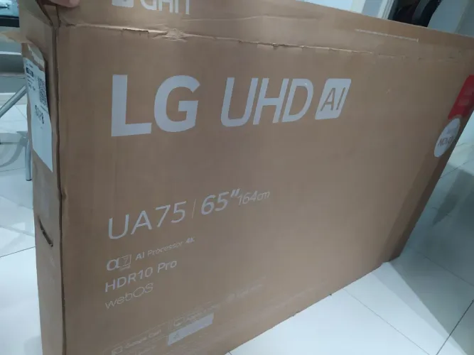 TV LG UA75 PARA RETIRADA DE PEÇAS