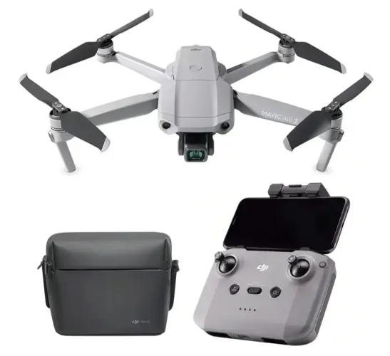 DJI Mavic Air 2 Fly More Combo - Impecável - Pouquíssimas horas de voo