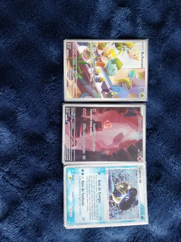 Lote Pokemon 32 Cartas Charmander 151 + Lapras ex 2003 + Rayquaza - Santa Maria