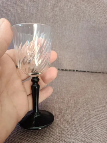 5 Taças Para Licor De Vidro 11cm