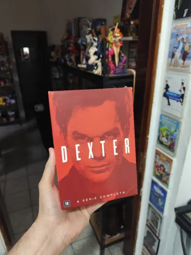 Box dvds original serie DEXTER 8 temporadas originais.