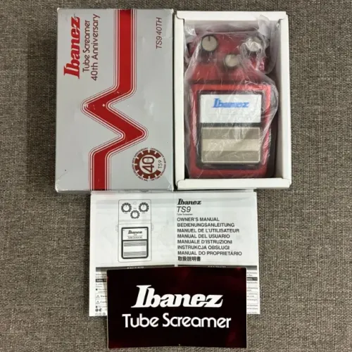Pedal Ibanez Tube Screamer TS9 40TH Anniversary (Limited Series)