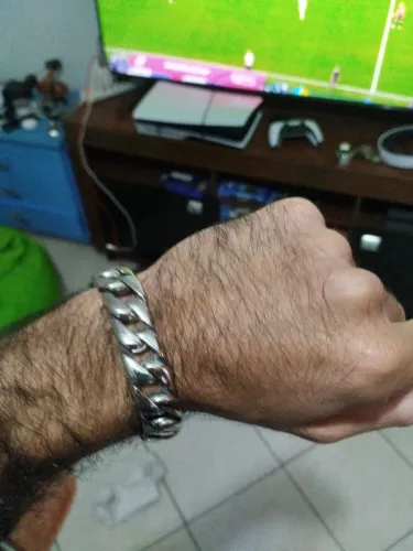 Pulseira de aço