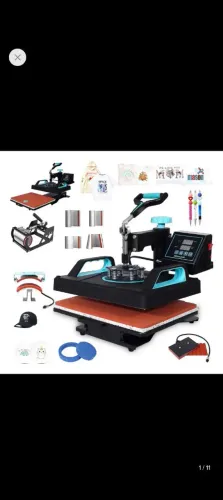 Prensa térmica Mecolour 10 em 1 com gaveta deslizante máquina de sublimação multifuncional