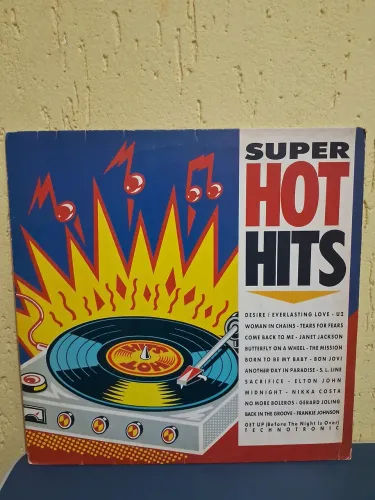 Disco vinil Super Hot Hits internacional 