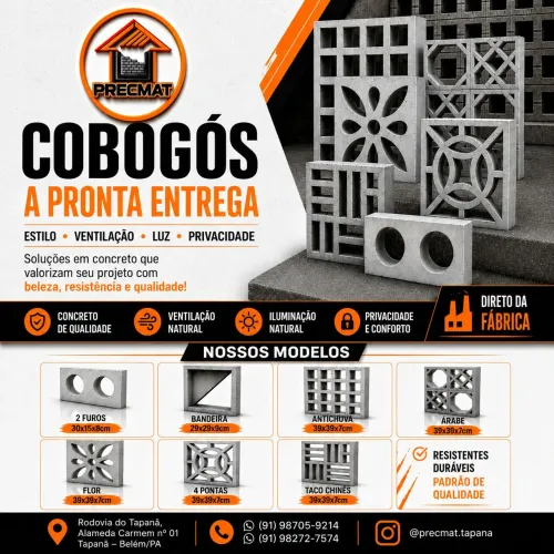 COBOGÓS A PARTIR DE R$ 12,00
