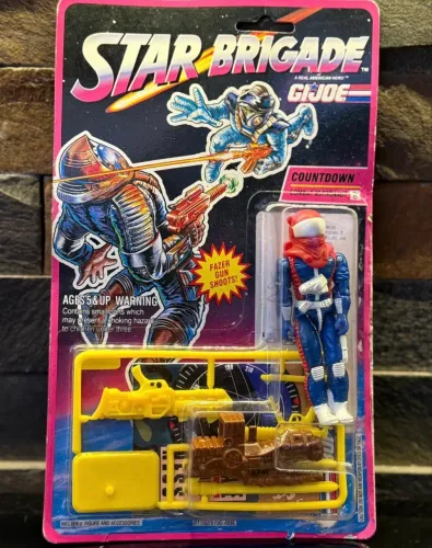 Gi Joe Star Brigade Countdown Combat Astronaut- 1993 - comandos em ação