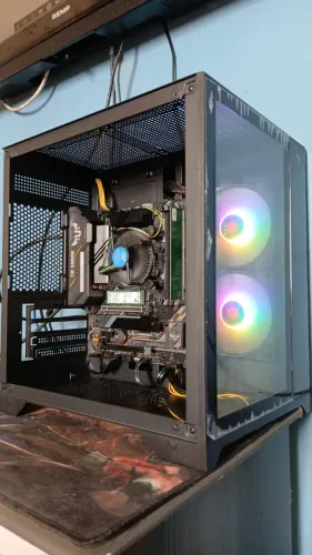 CPU CORE i5 10400 16gb ddr4 ssd 256gb nvme fonte 750w 80 plus aceito cartão