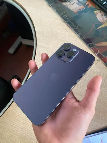 Vendo iPhone 14 Pro Max - Roxo 1 ano de uso