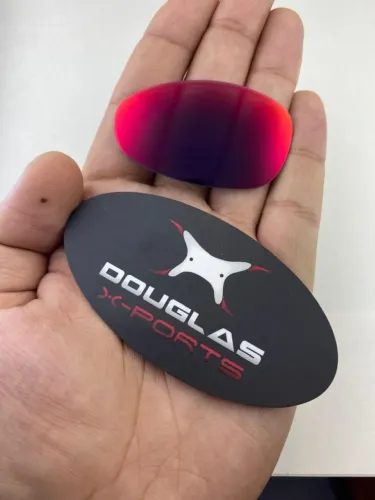  Lentes Dark Ruby para óculos Juliet Oakley