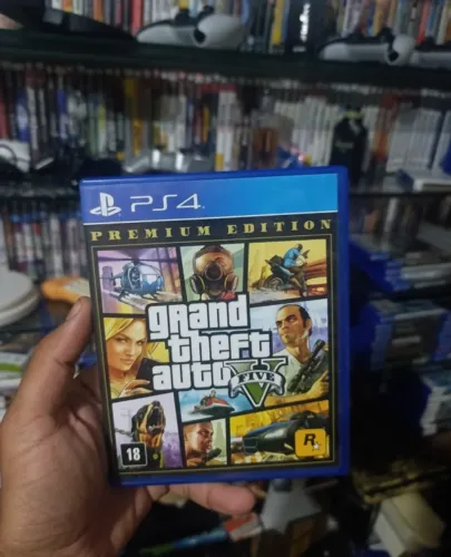 Jogo GTA 5 PS4 / PS5 - Ac cartão e Olx pay temos outros jogos