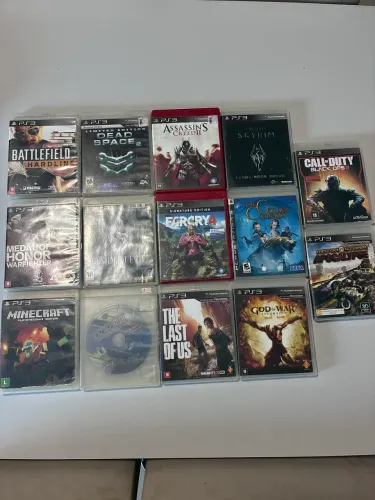Pacote de jogos Ps 3