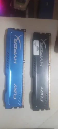 Memórias HyperX Fury DDR3 4GB 1600MHz