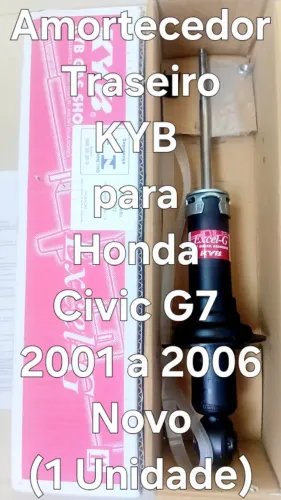 Amortecedor Traseiro para Honda Civic 2001 a 2006